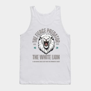 White Lion Tank Top